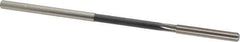 Interstate - 0.1925" High Speed Steel 6 Flute Chucking Reamer - Straight Flute, 0.186" Straight Shank - USA Tool & Supply
