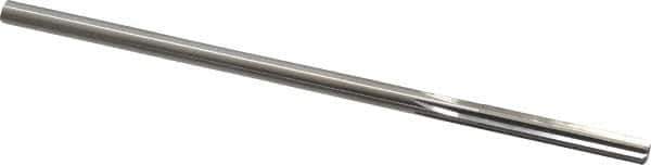 Interstate - 0.193" High Speed Steel 6 Flute Chucking Reamer - Straight Flute, 0.186" Straight Shank - USA Tool & Supply