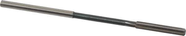 Interstate - 0.202" High Speed Steel 6 Flute Chucking Reamer - Straight Flute, 0.1945" Straight Shank - USA Tool & Supply