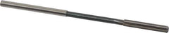 Interstate - 0.202" High Speed Steel 6 Flute Chucking Reamer - Straight Flute, 0.1945" Straight Shank - USA Tool & Supply