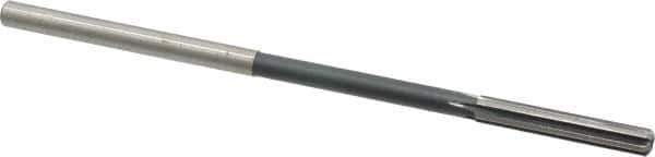 Interstate - 0.207" High Speed Steel 6 Flute Chucking Reamer - Straight Flute, 0.2016" Straight Shank - USA Tool & Supply