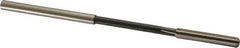 Interstate - 0.214" High Speed Steel 6 Flute Chucking Reamer - Straight Flute, 0.2075" Straight Shank - USA Tool & Supply