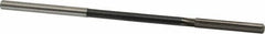 Interstate - 0.224" High Speed Steel 6 Flute Chucking Reamer - Straight Flute, 0.2173" Straight Shank - USA Tool & Supply