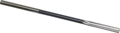 Interstate - 0.244" High Speed Steel 6 Flute Chucking Reamer - Straight Flute, 0.2329" Straight Shank - USA Tool & Supply