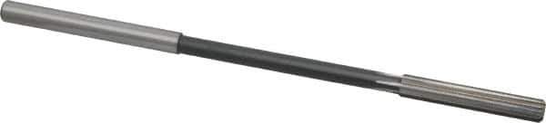 Interstate - 0.258" High Speed Steel 6 Flute Chucking Reamer - Straight Flute, 1/4" Straight Shank - USA Tool & Supply