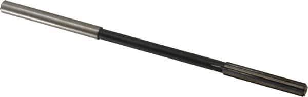 Interstate - 0.26" High Speed Steel 6 Flute Chucking Reamer - Straight Flute, 1/4" Straight Shank - USA Tool & Supply