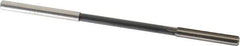 Interstate - 0.262" High Speed Steel 6 Flute Chucking Reamer - Straight Flute, 1/4" Straight Shank - USA Tool & Supply