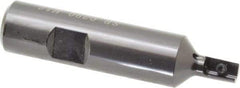 Carmex - 0.39" Cut Diam, 0.51" Max Depth of Cut, 3/4" Shank Diam, Indexable Thread Mill - Insert Style I/E, 12mm Insert Size, 1 Insert, Toolholder Style SR, 3.35" OAL - USA Tool & Supply