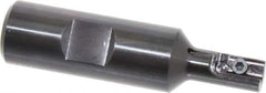 Carmex - 0.54" Cut Diam, 0.77" Max Depth of Cut, 3/4" Shank Diam, Indexable Thread Mill - Insert Style I/E, 14mm Insert Size, 1 Insert, Toolholder Style SR, 2.98" OAL - USA Tool & Supply