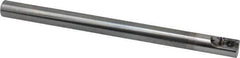 Carmex - 0.62" Cut Diam, 1/2" Shank Diam, Indexable Thread Mill - Insert Style I/E, 14mm Insert Size, 1 Insert, Toolholder Style SR, 7" OAL - USA Tool & Supply