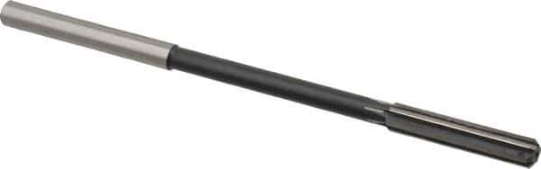 Interstate - 0.269" High Speed Steel 6 Flute Chucking Reamer - Straight Flute, 1/4" Straight Shank - USA Tool & Supply