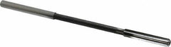 Interstate - 0.27" High Speed Steel 6 Flute Chucking Reamer - Straight Flute, 1/4" Straight Shank - USA Tool & Supply