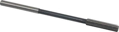 Interstate - 0.34" High Speed Steel 6 Flute Chucking Reamer - Straight Flute, 0.2792" Straight Shank - USA Tool & Supply