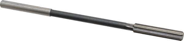 Interstate - 0.367" High Speed Steel 6 Flute Chucking Reamer - Straight Flute, 0.3105" Straight Shank - USA Tool & Supply