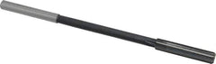 Interstate - 0.371" High Speed Steel 6 Flute Chucking Reamer - Straight Flute, 0.3105" Straight Shank - USA Tool & Supply