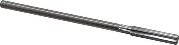 Interstate - 0.38" High Speed Steel 6 Flute Chucking Reamer - Straight Flute, 0.3105" Straight Shank - USA Tool & Supply