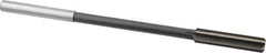 Interstate - 0.385" High Speed Steel 6 Flute Chucking Reamer - Straight Flute, 0.3105" Straight Shank - USA Tool & Supply