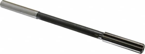 Interstate - 0.436" High Speed Steel 8 Flute Chucking Reamer - USA Tool & Supply