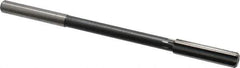Interstate - 0.439" High Speed Steel 8 Flute Chucking Reamer - Straight Flute, 0.373" Straight Shank - USA Tool & Supply