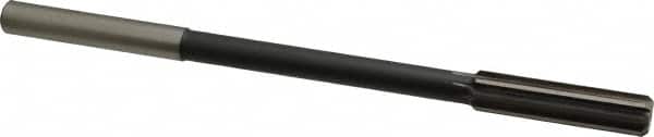 Interstate - 0.445" High Speed Steel 8 Flute Chucking Reamer - USA Tool & Supply