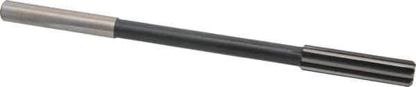 Interstate - 0.45" High Speed Steel 8 Flute Chucking Reamer - Straight Flute, 0.373" Straight Shank - USA Tool & Supply