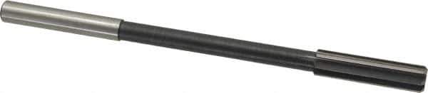 Interstate - 0.457" High Speed Steel 8 Flute Chucking Reamer - Straight Flute, 0.373" Straight Shank - USA Tool & Supply