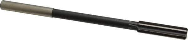 Interstate - 0.46" High Speed Steel 8 Flute Chucking Reamer - Straight Flute, 0.373" Straight Shank - USA Tool & Supply