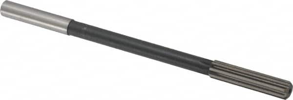Interstate - 0.473" High Speed Steel 8 Flute Chucking Reamer - USA Tool & Supply