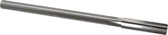 Interstate - 1/2" High Speed Steel 8 Flute Chucking Reamer - Straight Flute, 0.4355" Straight Shank - USA Tool & Supply
