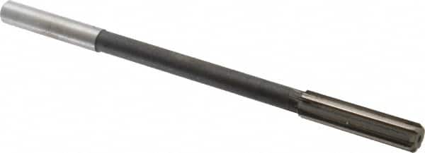 Interstate - 0.505" High Speed Steel 8 Flute Chucking Reamer - USA Tool & Supply