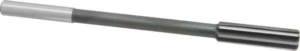 Interstate - 0.591" High Speed Steel 8 Flute Chucking Reamer - Straight Flute, 0.4355" Straight Shank - USA Tool & Supply