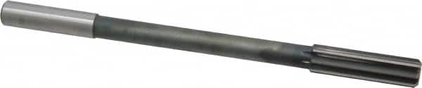Interstate - 0.631" High Speed Steel 8 Flute Chucking Reamer - USA Tool & Supply