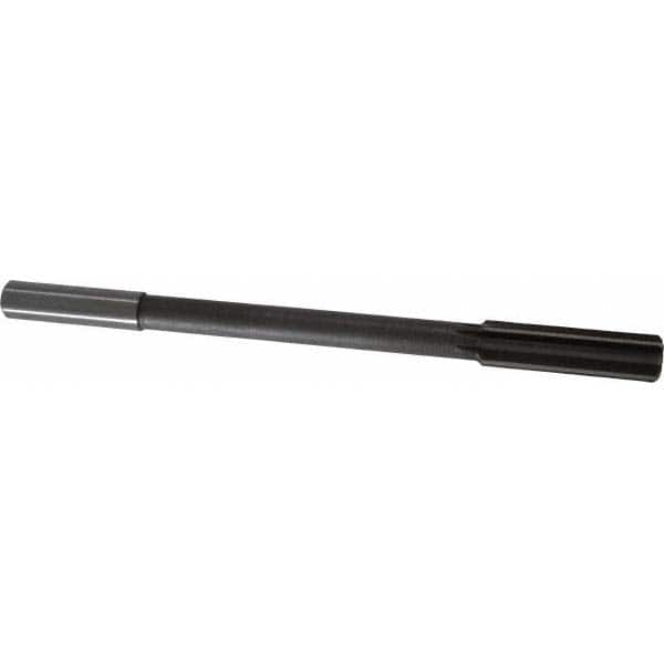 Interstate - 0.639" High Speed Steel 8 Flute Chucking Reamer - USA Tool & Supply