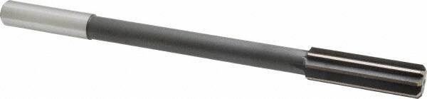 Interstate - 0.69" High Speed Steel 8 Flute Chucking Reamer - Straight Flute, 9/16" Straight Shank - USA Tool & Supply