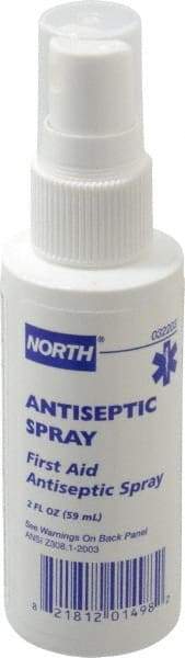 North - 2 oz Antiseptic Spray - Comes in Pump Bottle - USA Tool & Supply