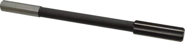 Interstate - 0.71" High Speed Steel 8 Flute Chucking Reamer - Straight Flute, 9/16" Straight Shank - USA Tool & Supply