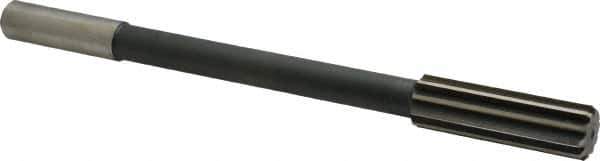 Interstate - 0.788" High Speed Steel 10 Flute Chucking Reamer - Straight Flute, 5/8" Straight Shank - USA Tool & Supply