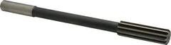 Interstate - 0.788" High Speed Steel 10 Flute Chucking Reamer - Straight Flute, 5/8" Straight Shank - USA Tool & Supply