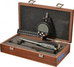 SPI - 0.4 to 0.7", 4" Deep, Electronic Bore Gage - Up to 0.00025" Accuracy, 0.001mm Resolution, Data Output, Includes Indicator - USA Tool & Supply