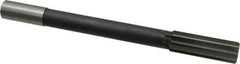 Interstate - 0.97" High Speed Steel 10 Flute Chucking Reamer - Straight Flute, 7/8" Straight Shank - USA Tool & Supply