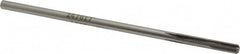 Made in USA - 0.1855" Carbide-Tipped 4 Flute Dowel Pin Chucking Reamer - USA Tool & Supply
