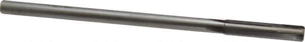 Made in USA - 5/16" Carbide-Tipped 4 Flute Chucking Reamer - Straight Flute, 9/32" Straight Shank, 1-1/2" Flute Length, 6" OAL - USA Tool & Supply