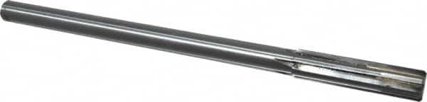 Made in USA - 0.498" Carbide-Tipped 6 Flute Dowel Pin Chucking Reamer - USA Tool & Supply