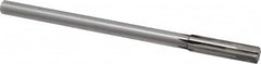 Made in USA - 0.4995" Carbide-Tipped 6 Flute Dowel Pin Chucking Reamer - USA Tool & Supply