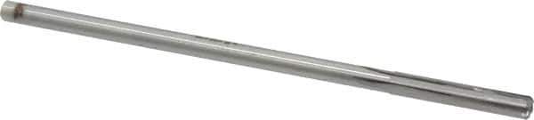 Made in USA - 1/4" Carbide-Tipped 4 Flute Chucking Reamer - Straight Flute, 15/64" Straight Shank, 1-1/2" Flute Length, 6" OAL - USA Tool & Supply