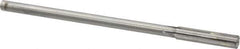 Made in USA - 3/8" Carbide-Tipped 4 Flute Chucking Reamer - Straight Flute, 5/16" Straight Shank, 1-3/4" Flute Length, 7" OAL - USA Tool & Supply