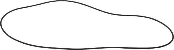 Value Collection - 9" ID x 9-3/16" OD, Viton O-Ring - 3/32" Thick, Round Cross Section - USA Tool & Supply