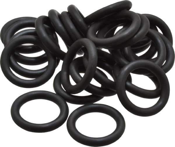 Value Collection - 5/8" ID x 7/8" OD, Viton O-Ring - 1/8" Thick, Round Cross Section - USA Tool & Supply