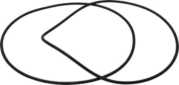 Value Collection - 6-1/4" ID x 6-1/2" OD, Viton O-Ring - 1/8" Thick, Round Cross Section - USA Tool & Supply