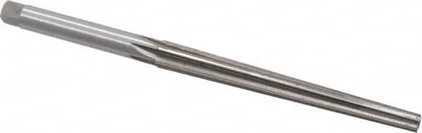 Interstate - 0.2" Small End, 0.228" Large End, 9/32" Shank, 2-7/8" Flute, Brown and Sharpe Taper Reamer #1 - USA Tool & Supply